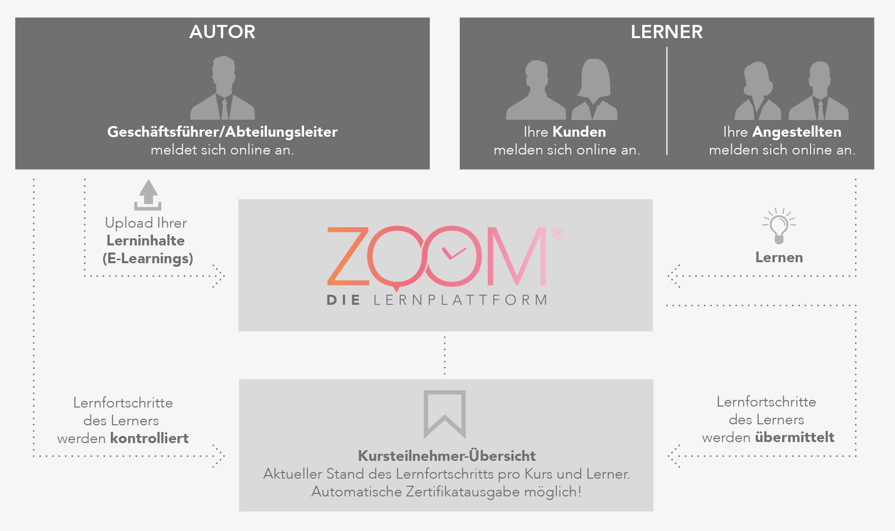 Zoom- Infografik - Autor Lerner