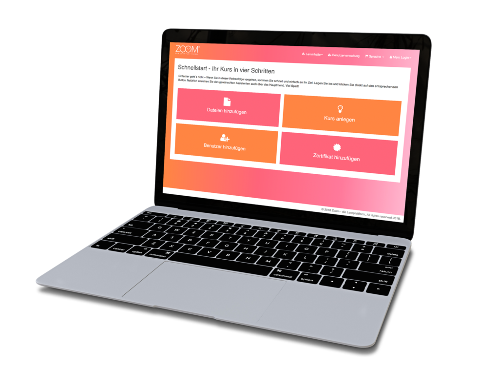 Zoom – Autor Schnellstart